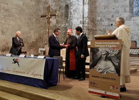Enrique Martínez gana el Premio Internacional Tomás de Aquino